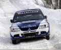 Michał Sołowow i Maciej Baran (Mitsubishi Lancer Evo VIII MR)