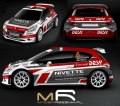 Maciek Rzeźnik - oklejenie Peugeota 208 T16 - Rajd Karkonoski 2014